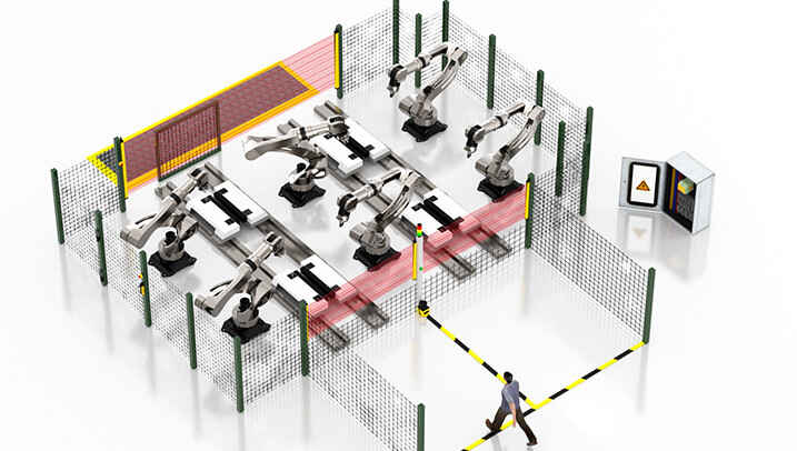 Fonctionnement des barrières immatérielles de sécurité dans la protection des machines 2 Fonctionnement des barrières immatérielles de sécurité dans la protection des machines